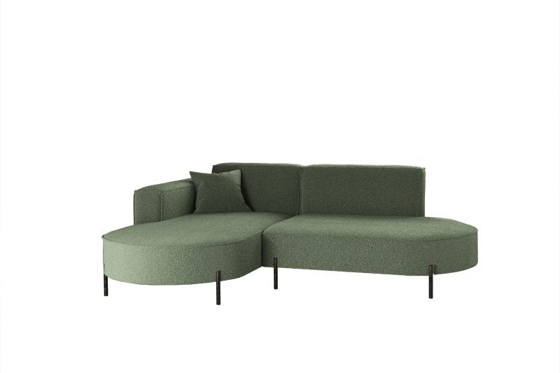 Parma Studio Hills Dunkelgrün Ecksofa L-Form