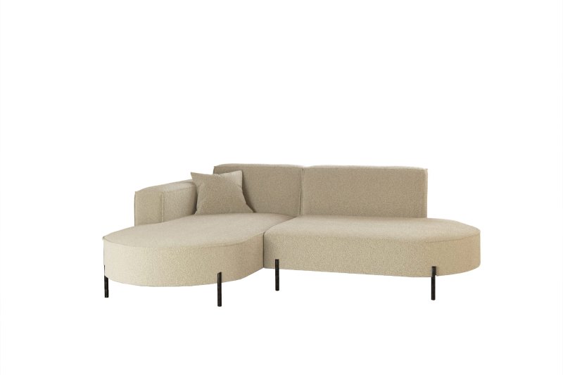 Parma Studio Hills Creme Beige Ecksofa L-Form