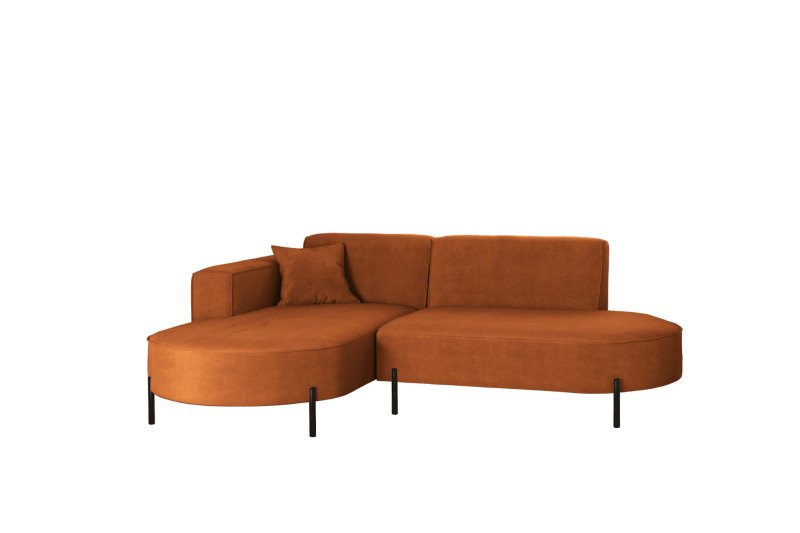 Parma Studio Hills Ziegel Ecksofa L-Form