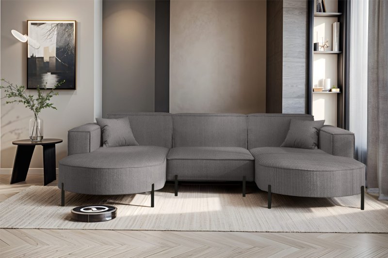 Parma U Hills Ecksofa U-Form 299 cm
