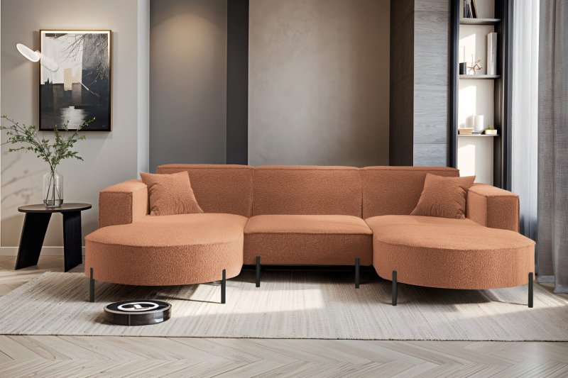 Parma U Hills Ecksofa U-Form 299 cm