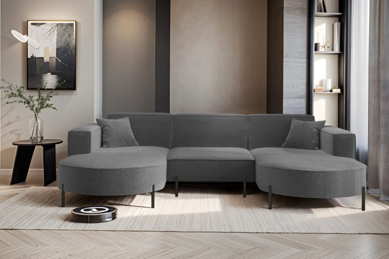 Parma U Hills Ecksofa U-Form 299 cm