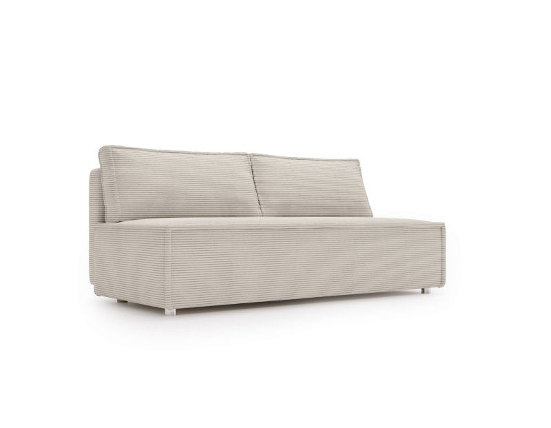 2-Sitzer Sofa mit Schlaffunktion und Bettkasten