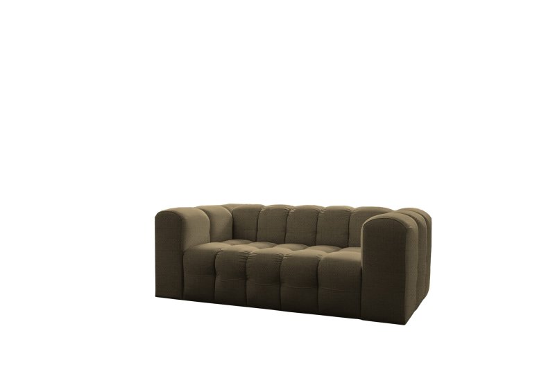 Baloo Sofa 2-Sitzer 200 cm - Grün, Stoff Moly 38