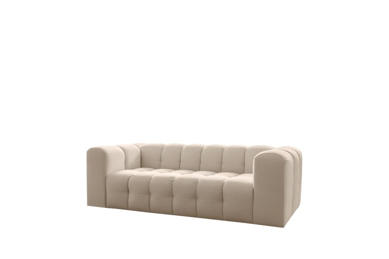 Baloo 3-Sitzer Sofa Beige Stoff Tiffany 02