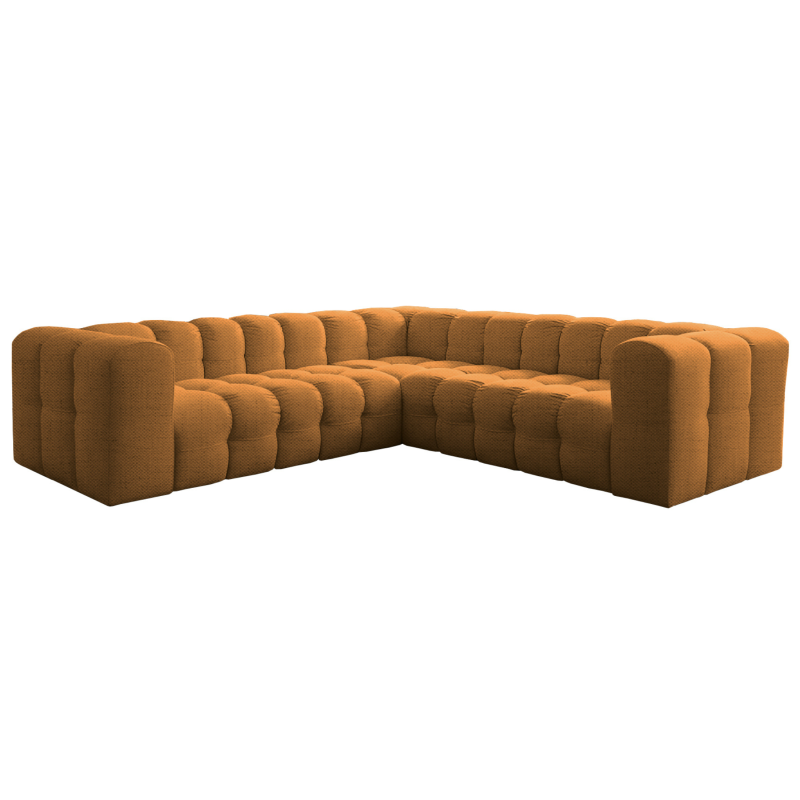 BALOO Corner Ecksofa 270x270 cm – modernes Design & Komfort mit hochwertiger HR-Schaumstoff-Polsterung - Orange, Stoff Moly 51.png