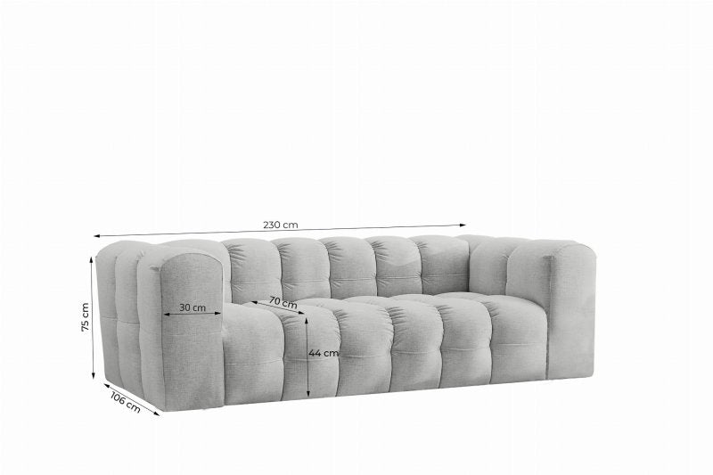 Baloo Sofa 3-Sitzer Maße