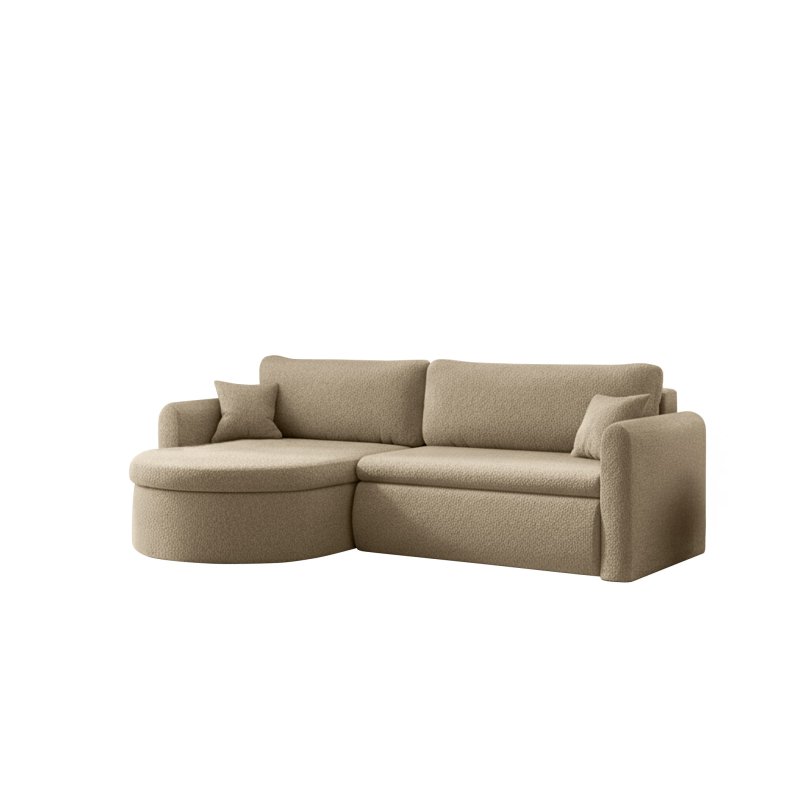 Verona L Ecsofa Stoff Quelle Beige