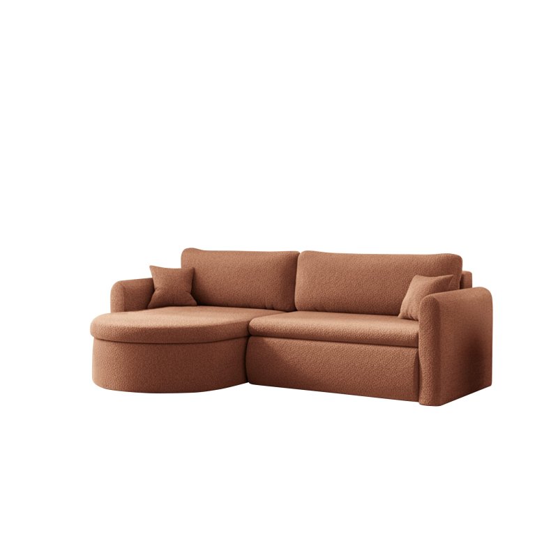 Verona L Ecsofa Stoff Quelle Orange