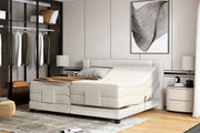 Rey – Elektrisches Boxspringbett mit Bonell-Federkern, Verstellbares Komfortbett für erholsamen Schlaf - 180x200 cm