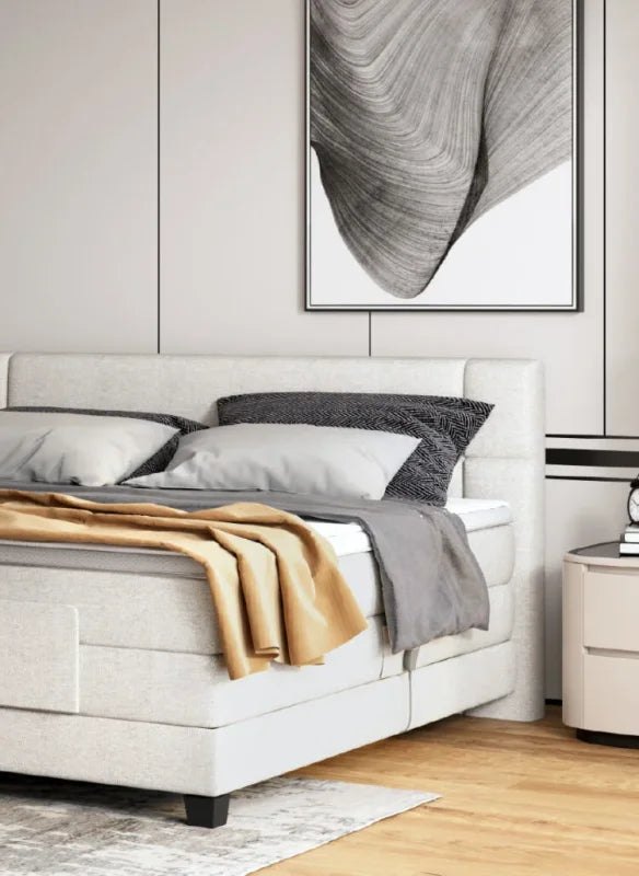 Rey – Elektrisches Boxspringbett mit Bonell-Federkern, Verstellbares Komfortbett Detail
