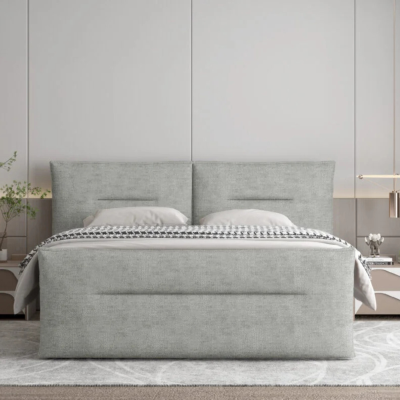 Boxspringbett Elma – elegantes Design, doppelter Komfort & Stauraum - 140x200 cm