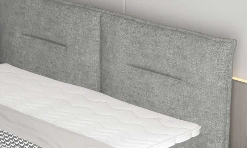 Boxspringbett Elma – elegantes Design, doppelter Komfort & Stauraum - Detail