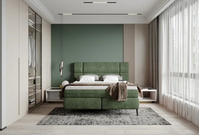 Boxspringbett Lucio – Elegantes Design & höchster Schlafkomfort mit 7-Zonen-Matratze