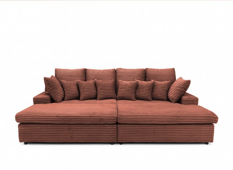 Sofa LAZY – große Familiencouch mit HR-Schaum & Schlaffunktion