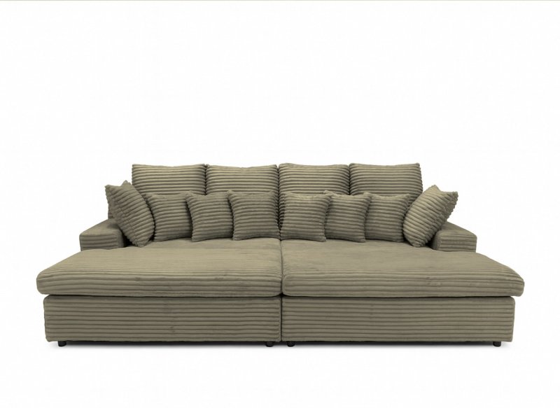 Sofa LAZY – große Familiencouch mit HR-Schaum & Schlaffunktion