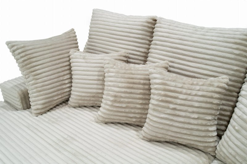 Sofa LAZY – große Familiencouch mit HR-Schaum & Schlaffunktion