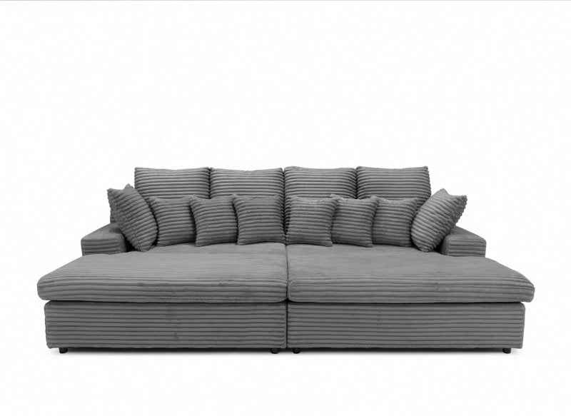 Sofa LAZY – große Familiencouch mit HR-Schaum & Schlaffunktion