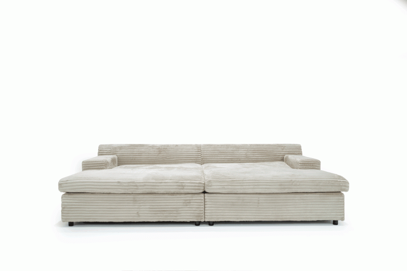 Sofa LAZY – große Familiencouch mit HR-Schaum & Schlaffunktion