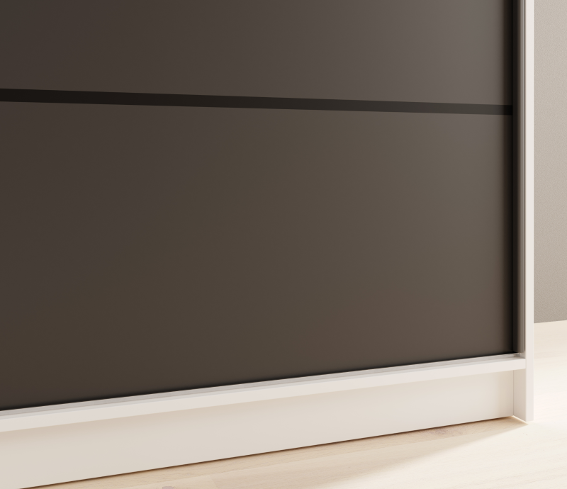 Schwebetürenschrank Nico 180 mit Spiegel – Eleganz und Funktionalität für moderne Wohnräume - WeißSchwarz (1).png
