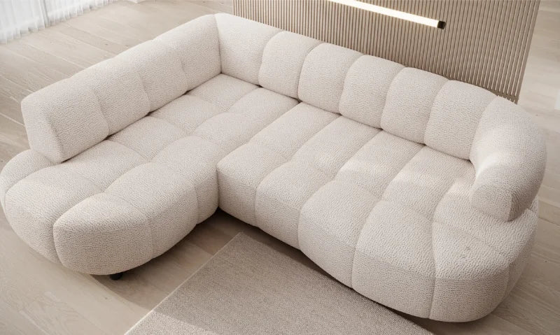 Ecksofa VELPA L mit elektrischer Sitztiefenverstellung & höchstem Komfort
