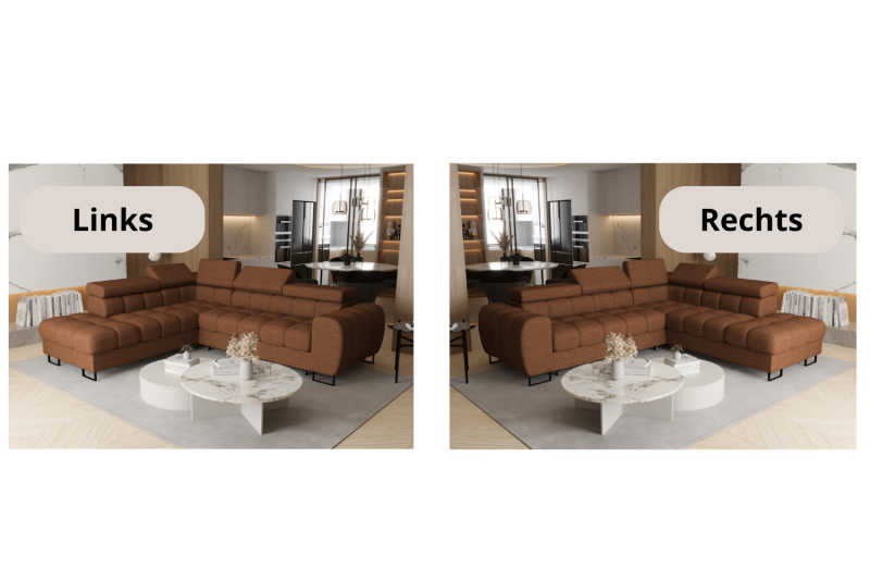 ASPEN Ecksofa- Links/Rechts