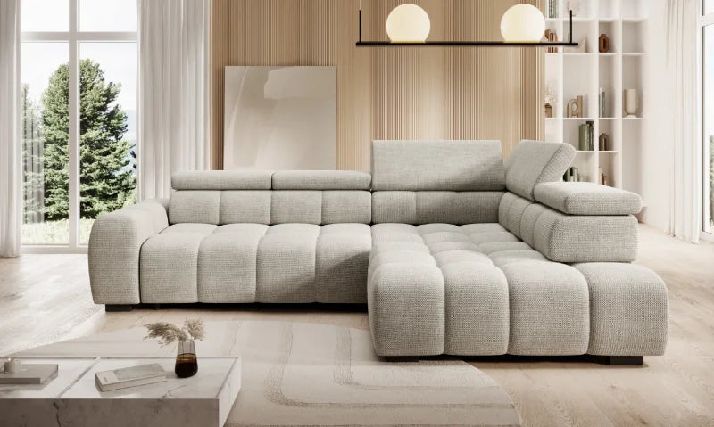 BULL L Ecksofa – Designer Sofa mit elektrischer Sitztiefenverstellung & Relaxfunktion