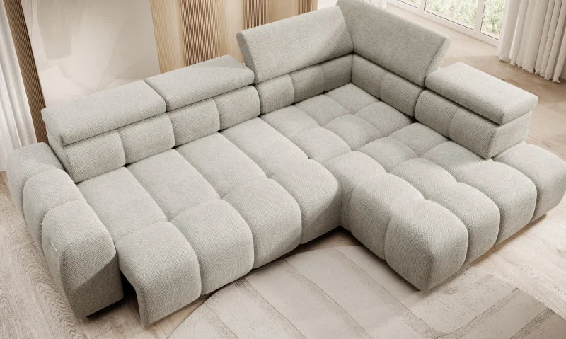 BULL L Ecksofa – Designer Sofa mit elektrischer Sitztiefenverstellung & Relaxfunktion