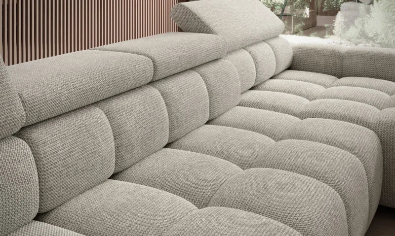 BULL XL Ecksofa – große Wohnlandschaft mit elektrischer Sitztiefenverstellung
