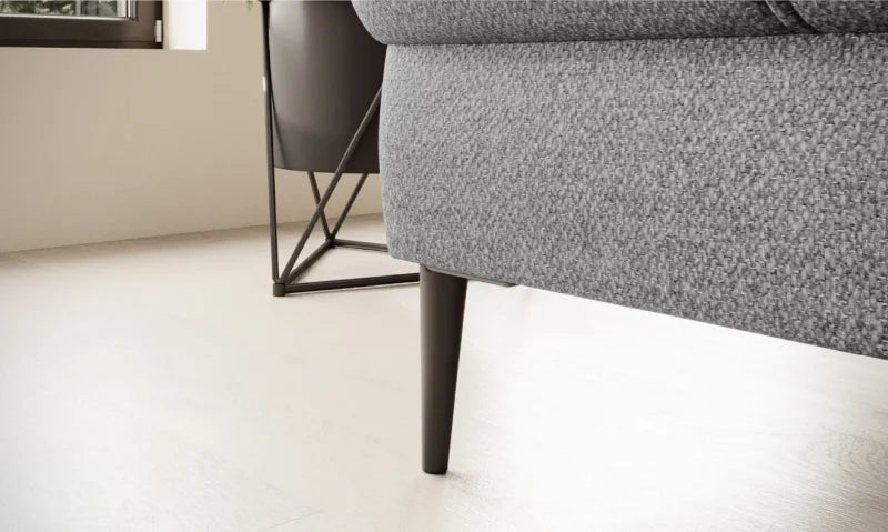 DENVER L Ecksofa mit Schlaffunktion & Bettkasten – Relaxfunktion, verstellbare Kopfstützen, 288 cm