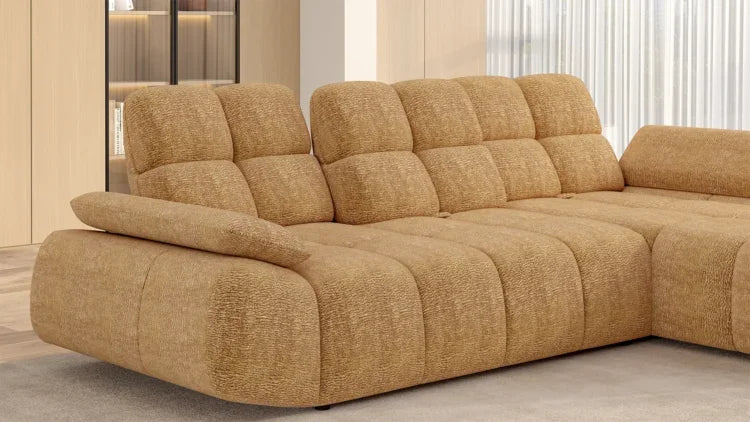 Ecksofa Gamba S mit Elektrische Relaxfunktion, Sitztiefenverstellung & Komfort