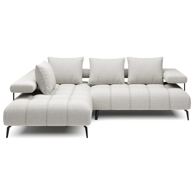 MAGNETIC L Ecksofa mit Schlaffunktion & elektrischer Sitztiefenverstellung – modernes Design & Komfort, Stoff Anthology 01 - Creme.png