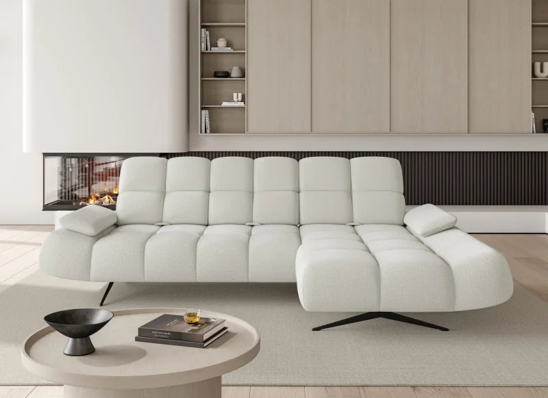 Ecksofa PRADO S 285 cm - mit Sitztiefenverstellung und Relax-Funktion