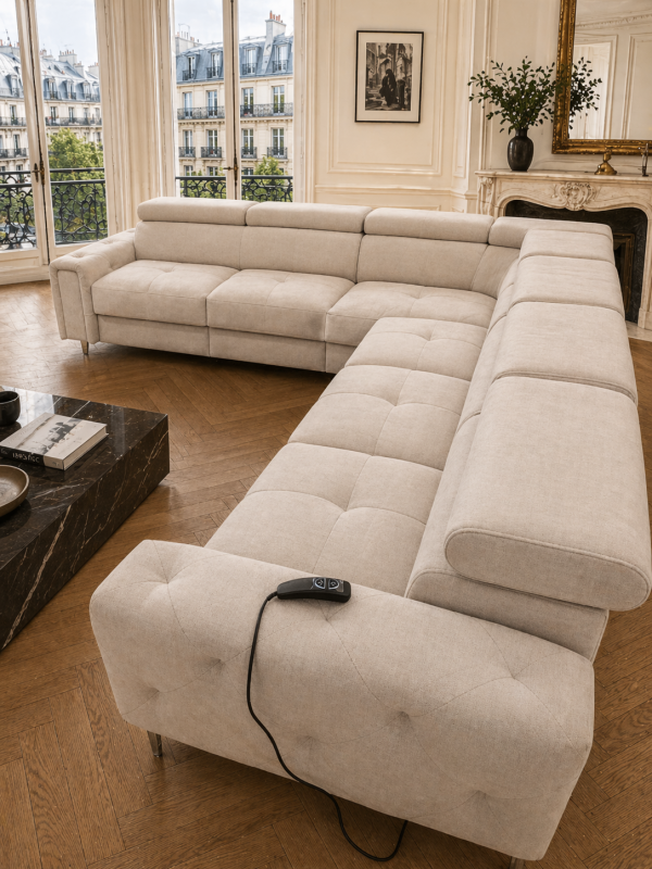 Ecksofa mit Schlaffunktion und Relaxfunktion - Ecksofa Orion I Relax