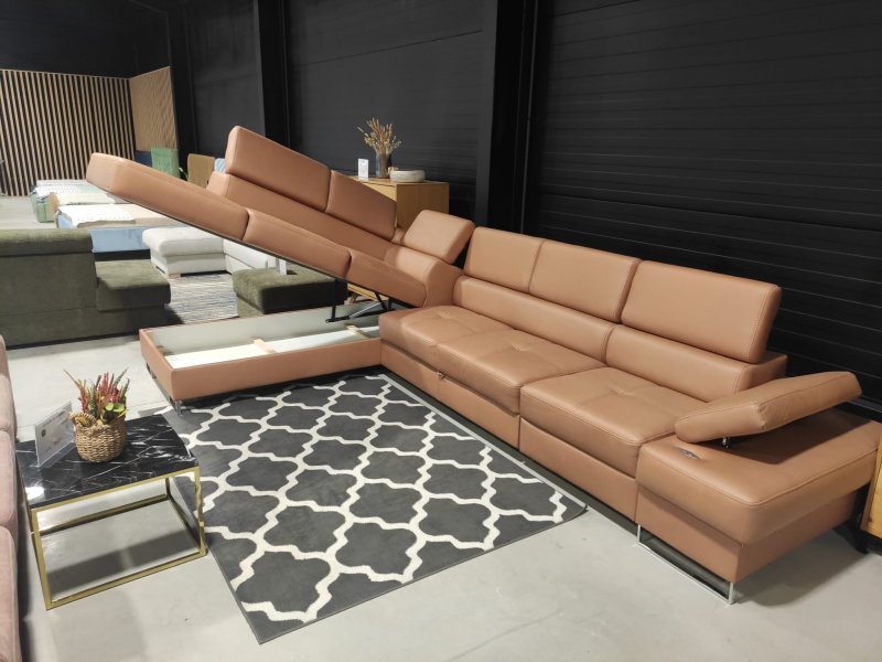 Ecksofa GALAXY RELAX mit Schlaffunktion
