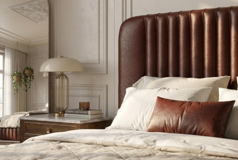 Modena Polsterbett Leder