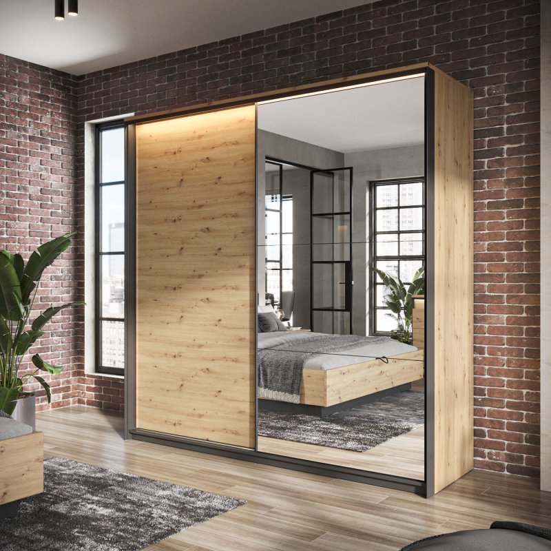 Kleiderschrank QUANT 1 Anordnung