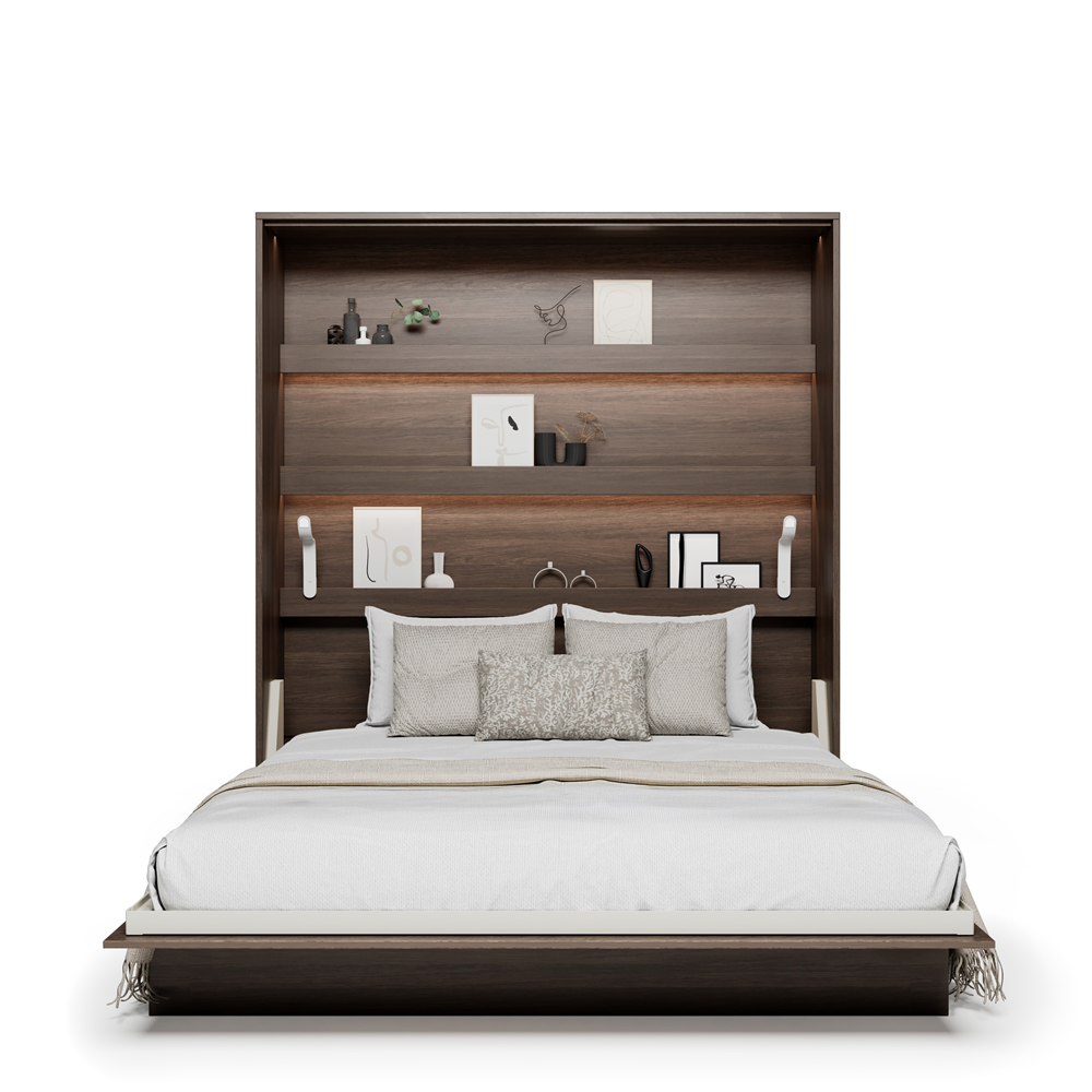 Wandklappbett Lenart BED CONCEPT 180x200 Vertikal Schrankbett Dunin-Eiche BC-13
