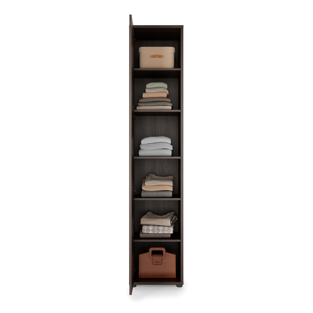 Kleiderschrank Lenart BED CONCEPT BC-21 in Dunin-Eiche, 45 cm breit, als Ergänzung zum Schrankbett