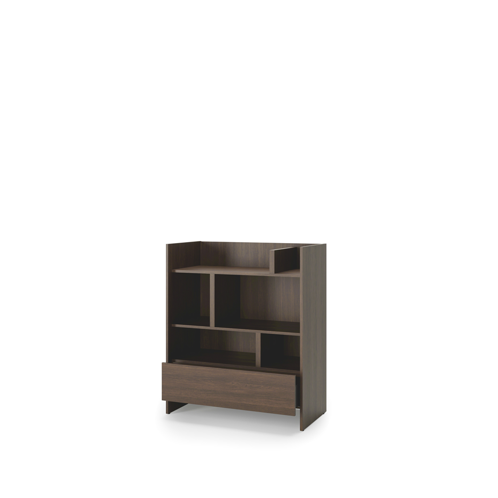 BED CONCEPT BC-25 Bücherregal Dunin-Eiche
