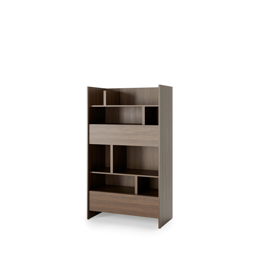 BED CONCEPT BC-27 Bücherregal Dunin-Eiche