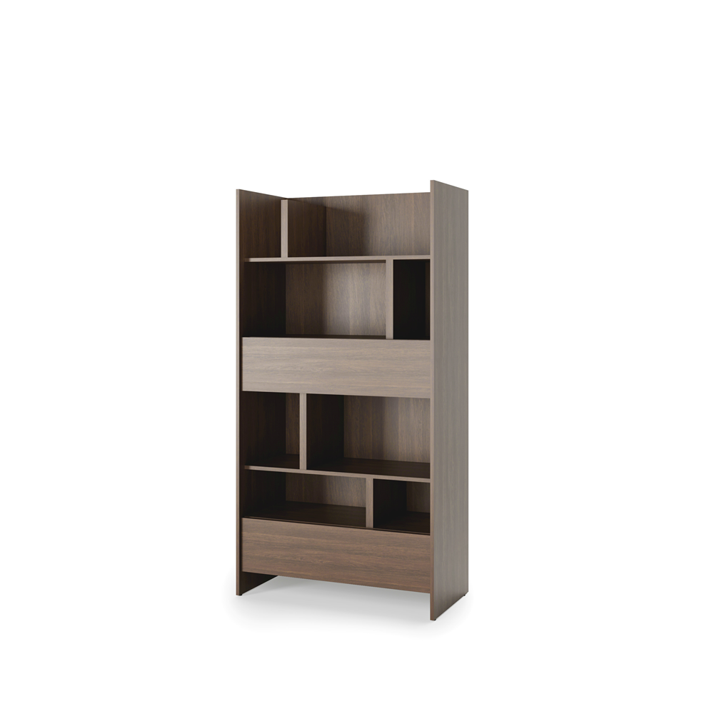 BED CONCEPT BC-28 Bücherregal Dunin-Eiche