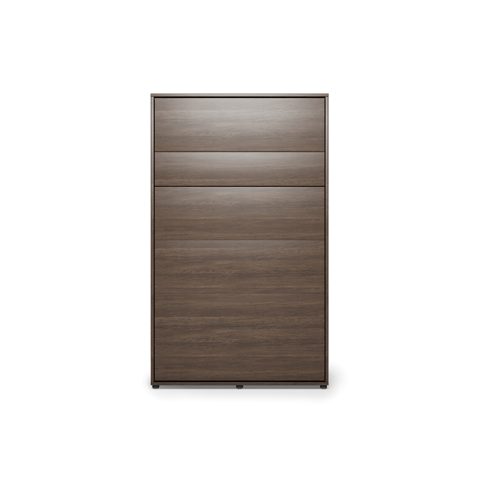 Wandklappbett 120x200 Vertikal Schrankbett Lenart BED CONCEPT - Dunin-Eiche BC-02