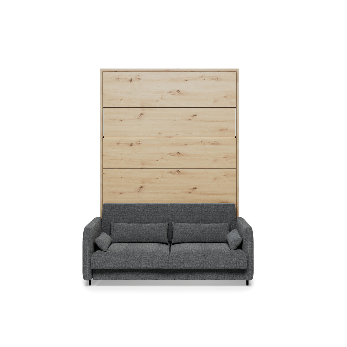 Elektrisches Schrankbett 140x200 BED CONCEPT BC-36 mit Kopfteil - Eiche Artisan