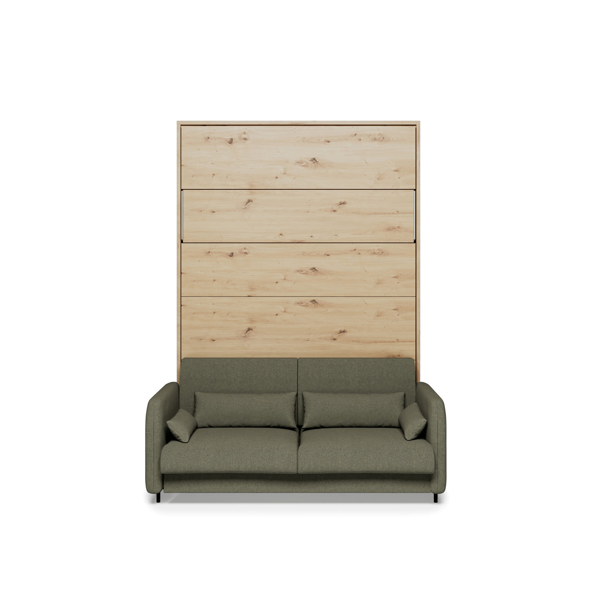 Elektrisches Schrankbett 140x200 BED CONCEPT BC-36 mit Kopfteil - Eiche Artisan