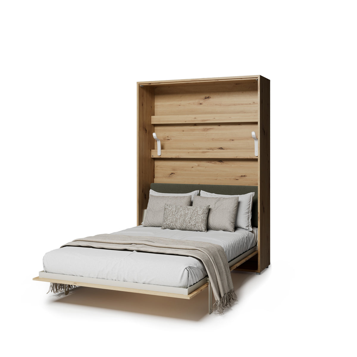 Elektrisches Schrankbett 140x200 BED CONCEPT BC-36 mit Kopfteil - Eiche Artisan