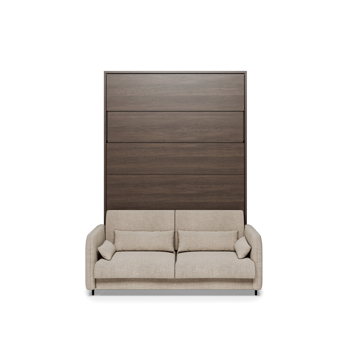 Elektrisches Schrankbett 140x200 BED CONCEPT BC-36 mit Kopfteil - Dunin-Eiche