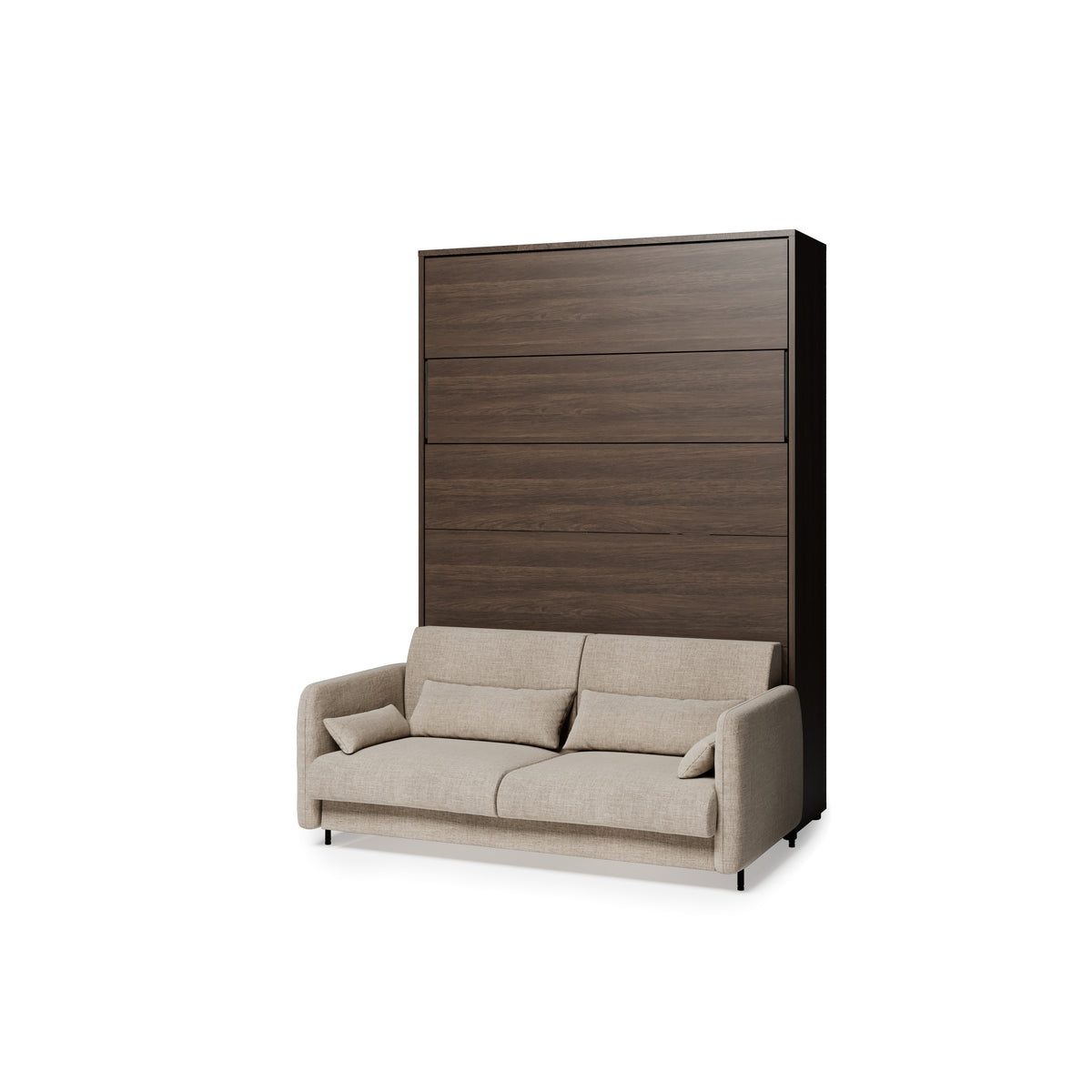 Elektrisches Schrankbett 140x200 BED CONCEPT BC-36 mit Kopfteil - Dunin-Eiche