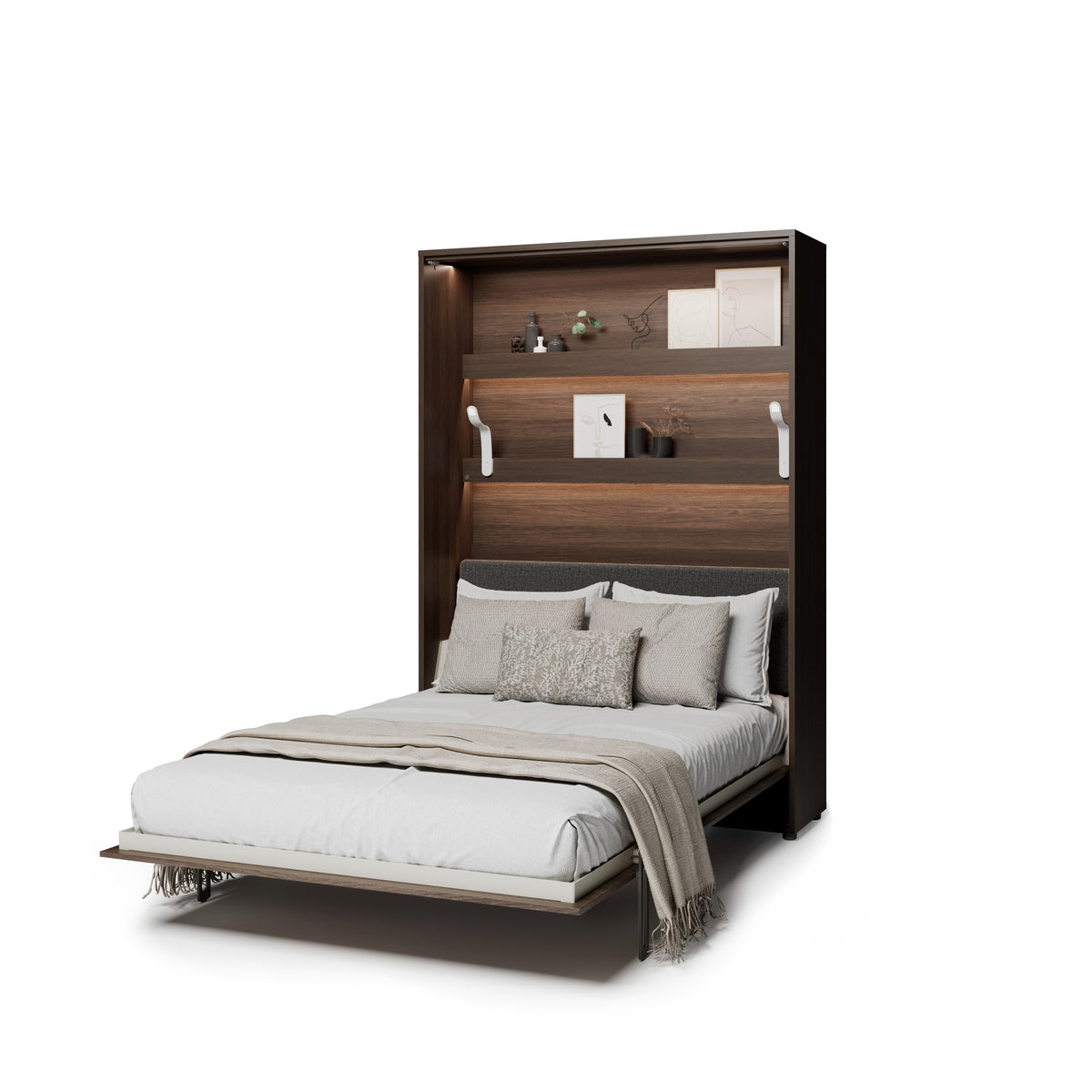Elektrisches Schrankbett 140x200 BED CONCEPT BC-36 mit Kopfteil - Dunin-Eiche