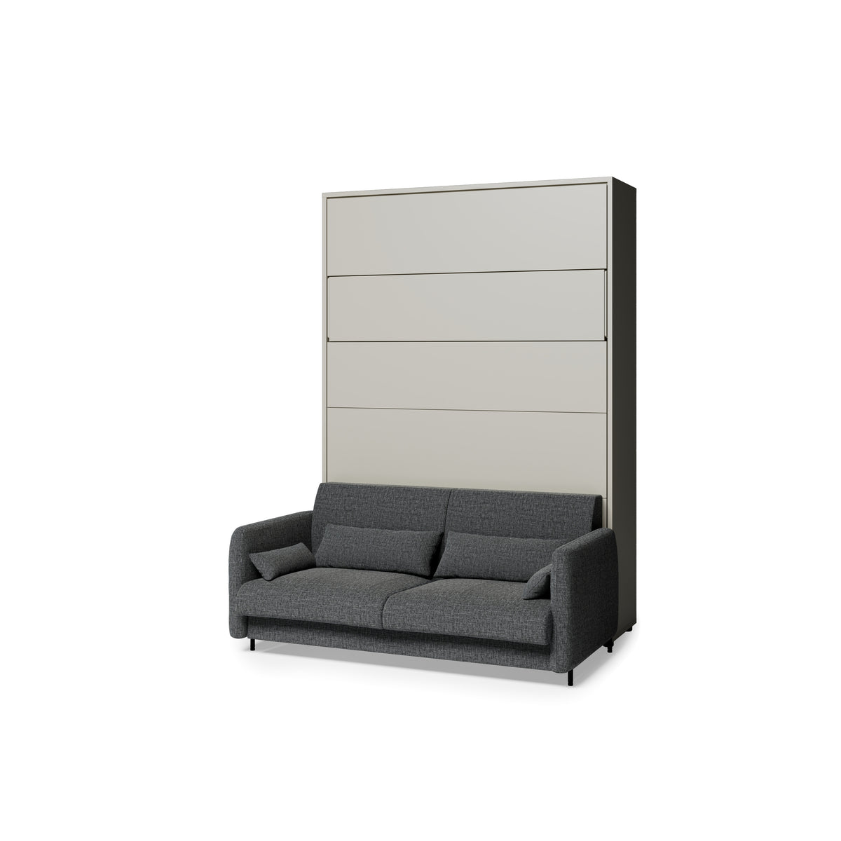 Elektrisches Schrankbett 140x200 BED CONCEPT BC-36 mit Kopfteil - Kashmir Beige